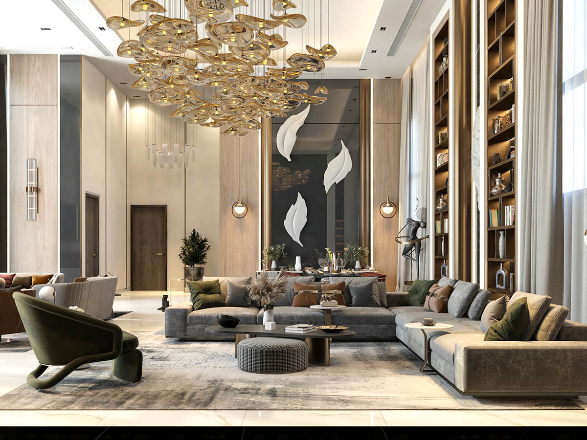 Thiết kế nội thất chung cư phong cách luxury
