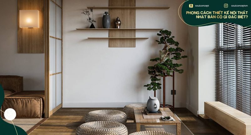 Phong cách thiết kế nội thất Nhật Bản có gì đặc biệt?