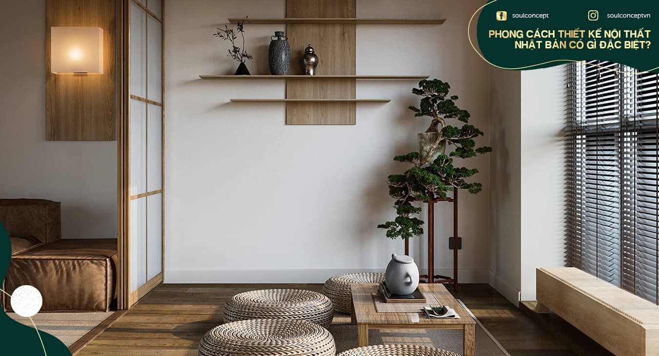Top 50 mẫu nội thất phòng khách phong cách Nhật Bản đẹp nhất