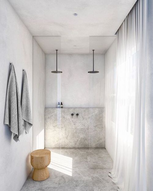 Bạn có thể lựa chọn tông màu sáng hơn cho nhà tắm