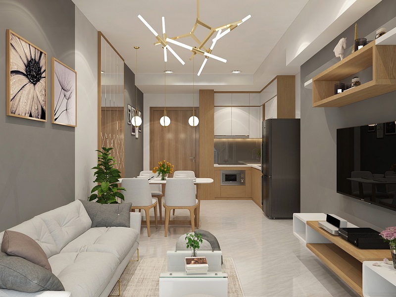 Thiết kế nội thất chung cư mang lại một số lợi ích nhất định cho gia chủ