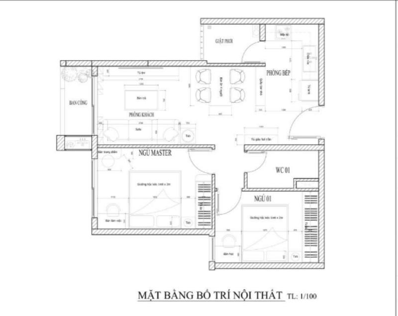 Soul Concept tiến hành khảo sát căn hộ để lên bản vẽ bố trí mặt bằng chi tiết
