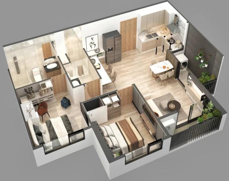 Triển khai bản vẽ chi tiến để khách hàng tham khảo