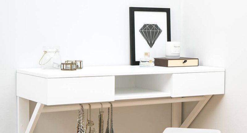 50+ Mẫu bàn trang điểm phòng ngủ đẹp, đa dạng phong cách