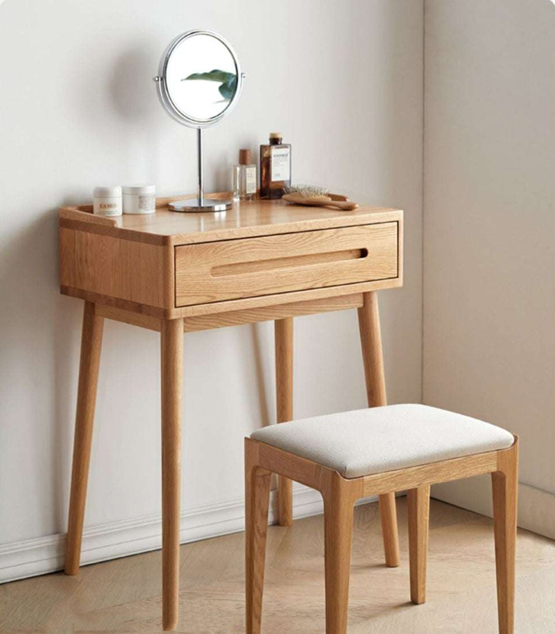 Mẫu bàn trang điểm mini có ngăn kéo đơn