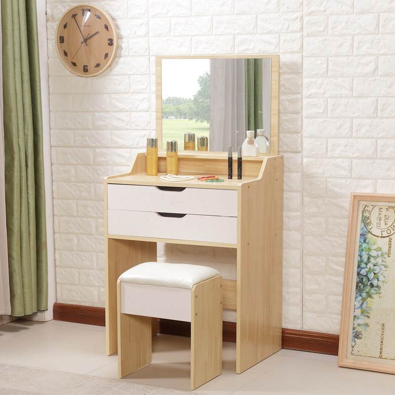 Bàn trang điểm mini hình chữ nhật