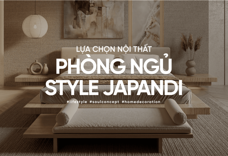 9+ Cách Lựa chọn đồ nội thất cho phòng ngủ phong cách Japandi