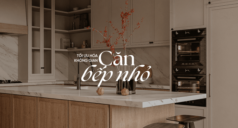 Thiết Kế Bếp Chữ L Kết Hợp Đảo Bếp – Tinh Tế Trong Từng Chi Tiết