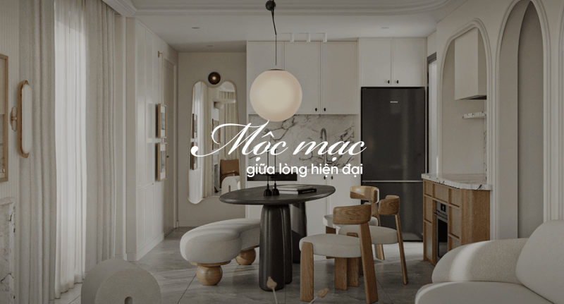 Phong Cách Thiết Kế Nội Thất Farmhouse – Xu Hướng Mộc Mạc và Ấm Cúng Trong Không Gian Sống Hiện Đại