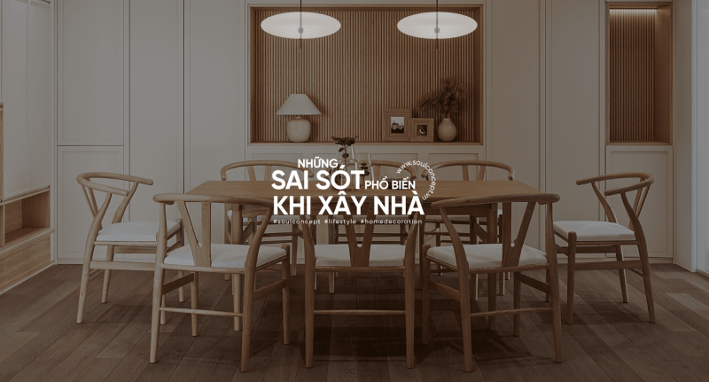 Những Sai Sót Phổ Biến Khi Xây Nhà Và Cách Tránh Để Đảm Bảo Ngôi Nhà Hoàn Hảo