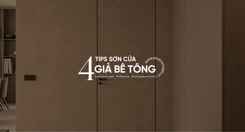 Hướng Dẫn Chi Tiết Sử Dụng Sơn Giả Bê Tông Cho Cửa Ra Vào: Tạo Điểm Nhấn Hiện Đại Và Bền Bỉ Cho Không Gian Sống