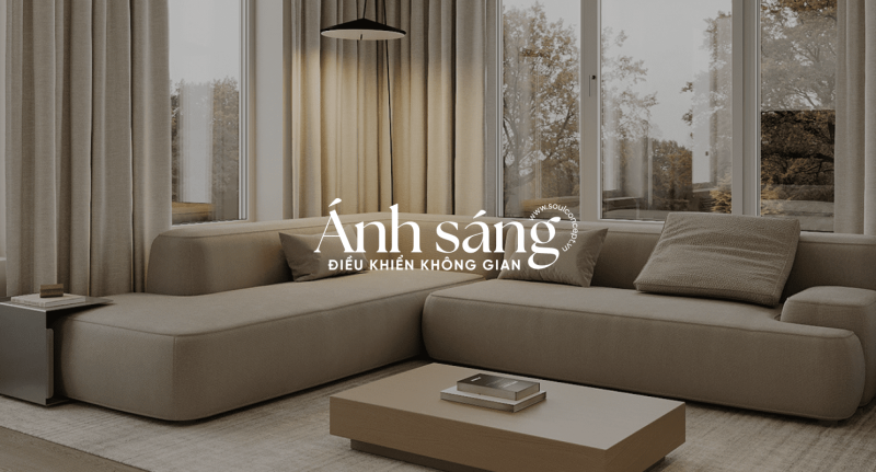 Điều Khiển Không Gian Bằng Ánh Sáng: Bí Quyết Biến Ngôi Nhà Thành Tác Phẩm Nghệ Thuật