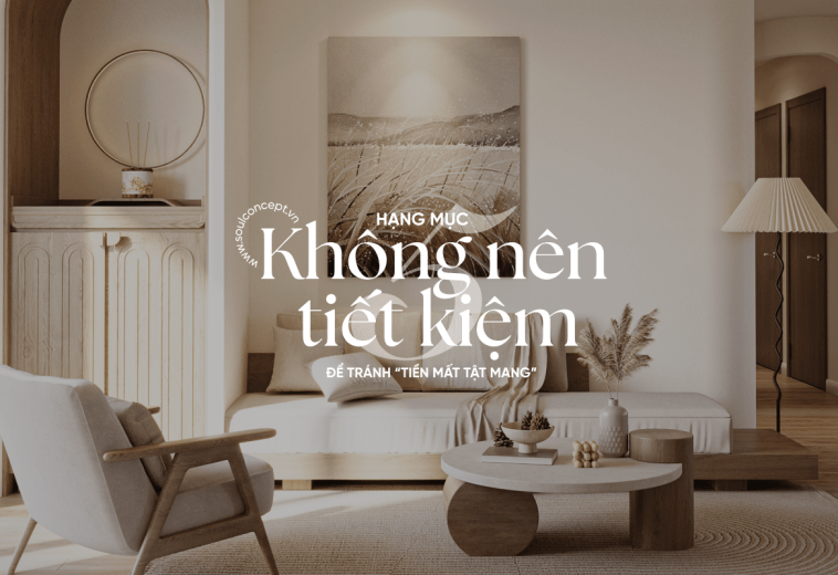 5 Hạng Mục Không Nên Tiết Kiệm Khi Làm Nhà – Soul Concept