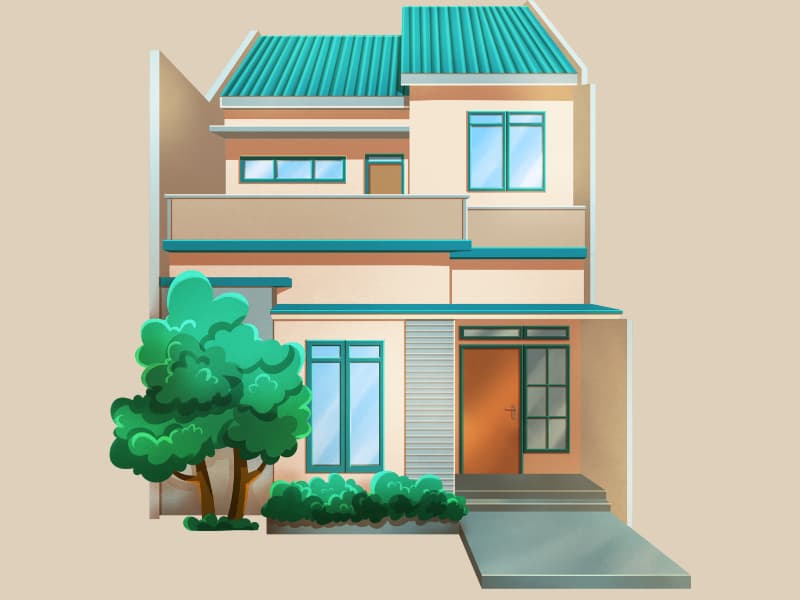 Lựa chọn biệt thự 2 tầng cho gia đình Việt