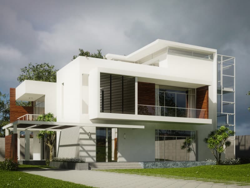 Phong cách biệt thự 2 tầng 5