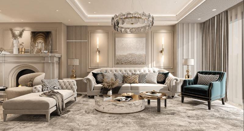 Thiết Kế Nội Thất Nhà Phố Tân Cổ Điển – Sang Trọng và Tiện Nghi Cho Tổ Ấm