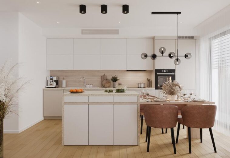 10+ Mẫu thiết kế phòng bếp chung cư hiện đại và tiện nghi