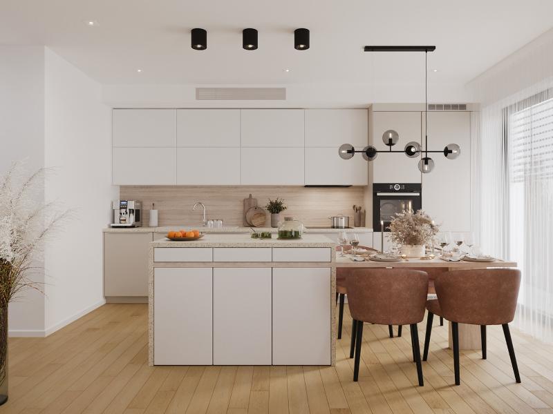 Khác biệt nhà bếp chung cư và nhà bếp biệt thự