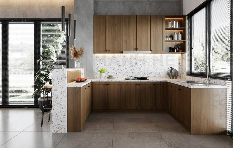 Thiết kế phòng bếp chung cư