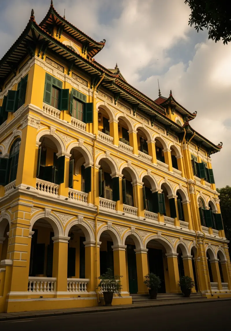 Biệt thự 3 tầng cổ kính