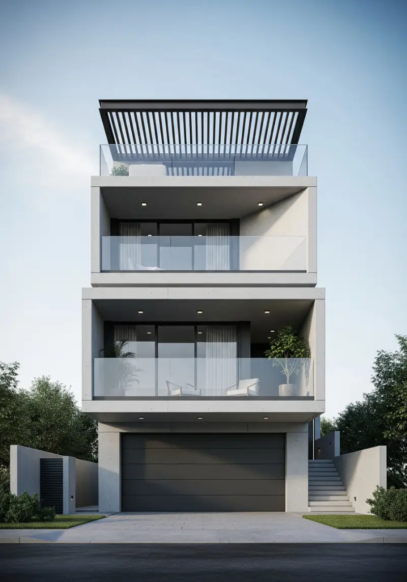 Biệt thự 3 tầng hiện đại