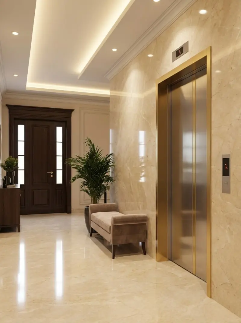 Lưu ý khi thi công nhà phố có thang máy