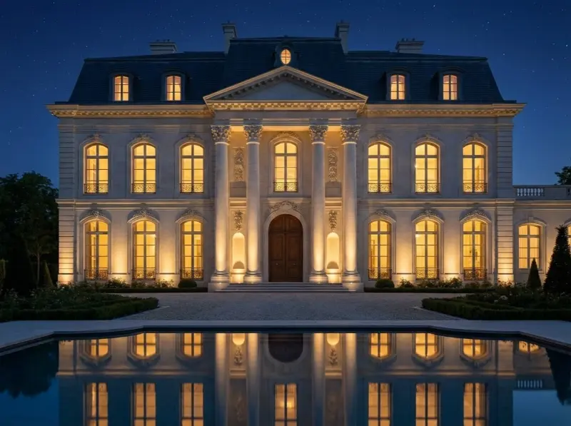 Quy trình thiết kế và thi công biệt thự tân cổ điển