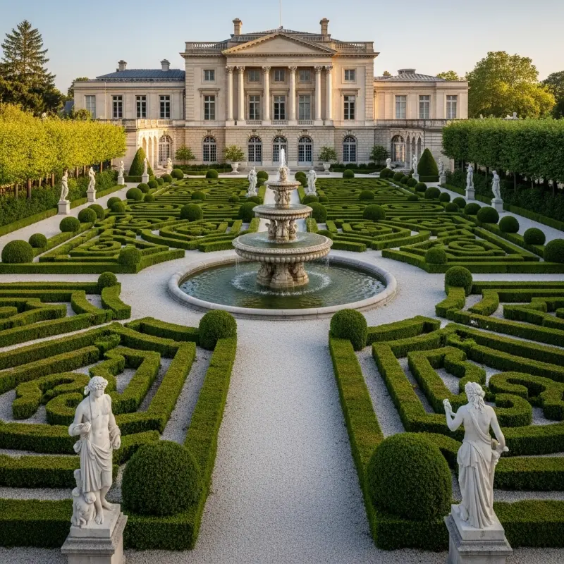 Sân vườn phong cách châu Âu (European style).jfif