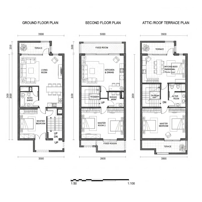 Công năng và bản vẽ mặt bằng