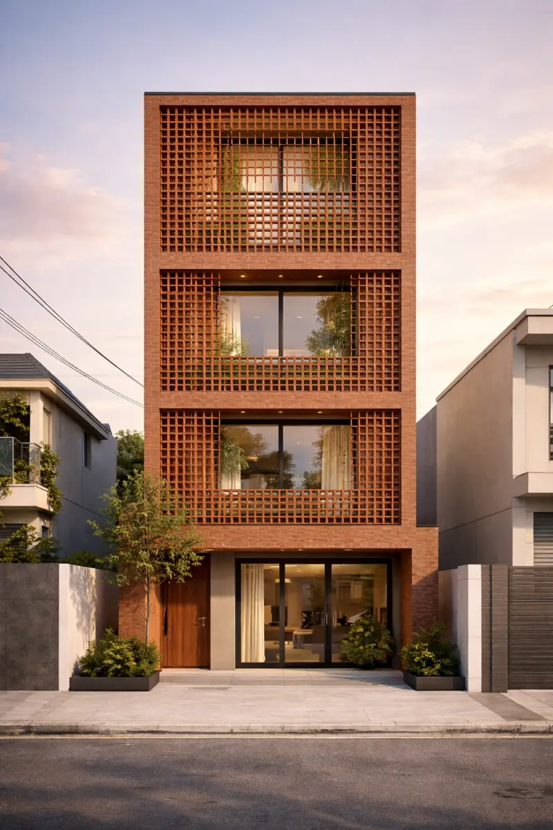 Thiết kế nhà phố tân cổ điển sang trọng