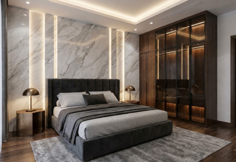 35+ mẫu thiết kế nội thất phòng ngủ biệt thự đẹp, sang trọng